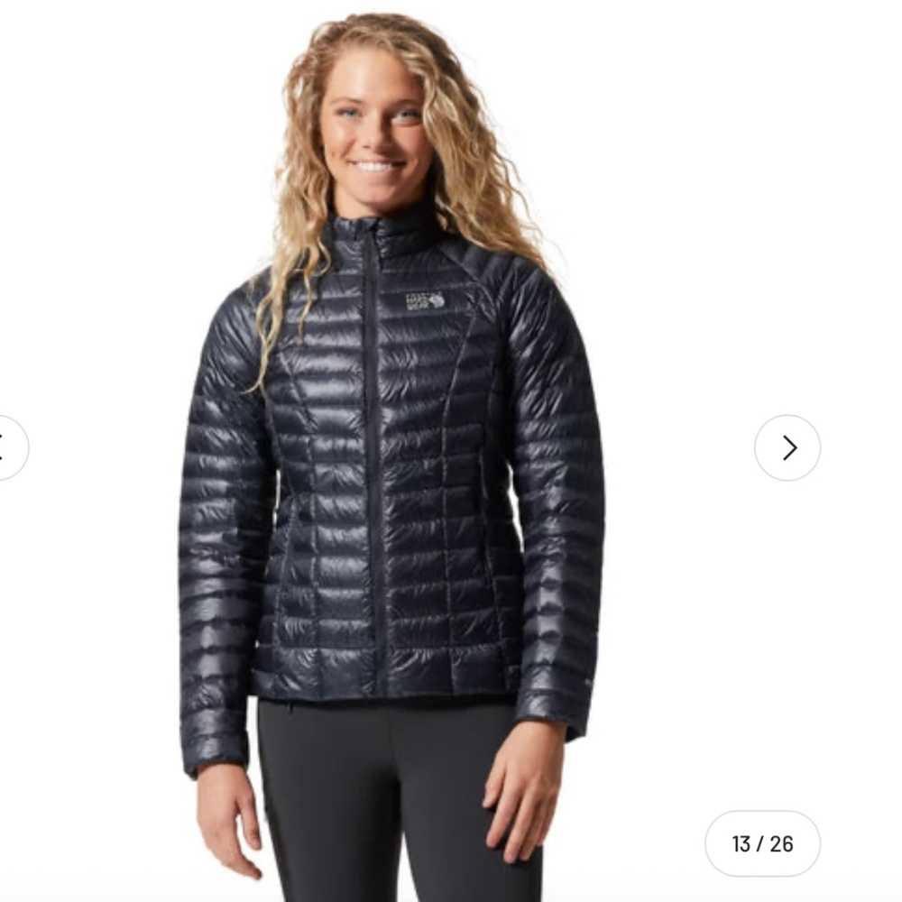 🚨SOLD🚨 MOUNTAIN HARDWARE “Ghost Whisperer” 800 Fill Down Jacket in Blue: Sz S